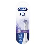 Pack de 4 brossettes Oral-B iO Radiant White Blanc