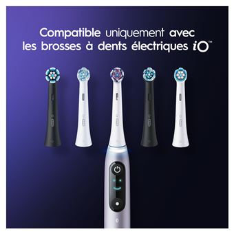 Pack de 4 brossettes Oral-B iO Radiant White Blanc