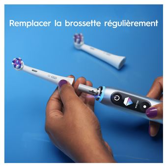 Pack de 4 brossettes Oral-B iO Radiant White Blanc