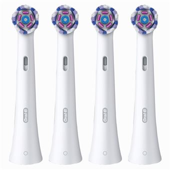 Pack de 4 brossettes Oral-B iO Radiant White Blanc