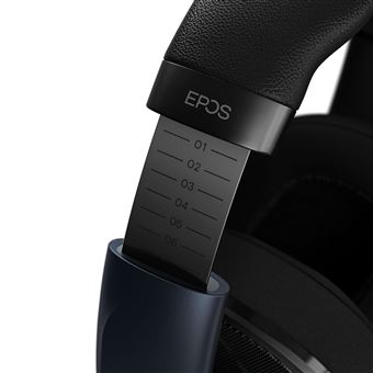 Casque gaming filaire Epos H6PRO à acoustique ouverte Noir