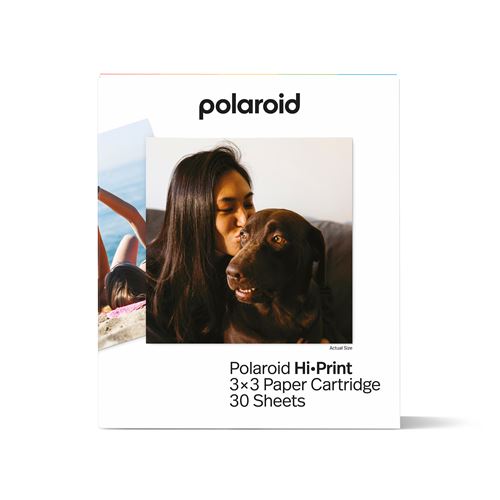 Pack de 3 Cartouches de papier Hi Print 3x3 30 feuilles - vue 2