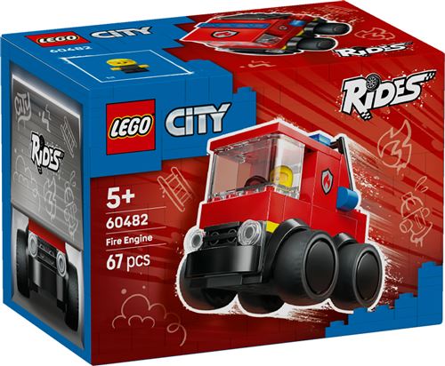 LEGO® City 60482 Véhicules Le camion de pompiers - vue 4