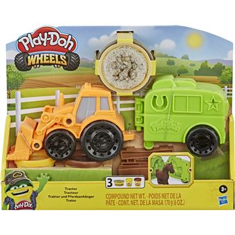 Pâte à modeler Play-Doh Wheels Le Tracteur