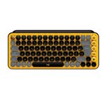 Clavier sans fil mécanique Logitech POP Keys Blast Jaune