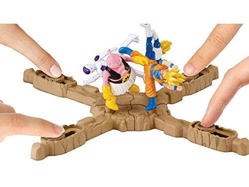 Figurines Dragon Ball Super Mini-Battle - 2 Figurines + 2 Socles Aléatoires, Combat, Collection, Modèle Surprise
