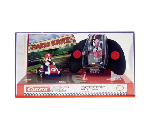 Voiture radio commandee Carrera Mario Kart Mini RC Mario 2 4 GHz Voiture telecommandee Achat prix fnac