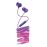 Ecouteurs intra-auriculaires Philips UpBeat SHE2405PP Rose et violet avec Micro_0