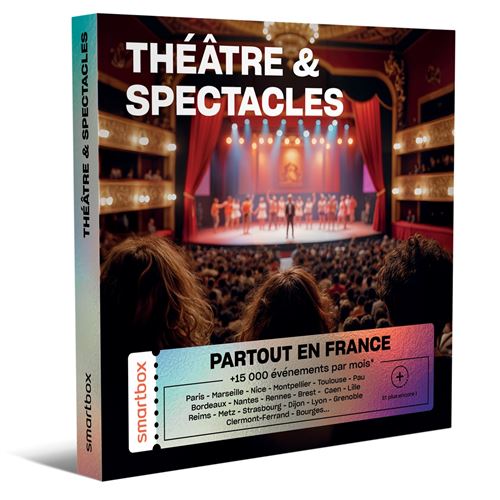 Coffret cadeau Smartbox Théâtre Spectacles
