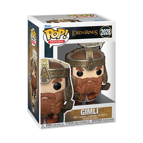 Le Seigneur des Anneaux Figurine POP! Gimli 9 cm - vue 2