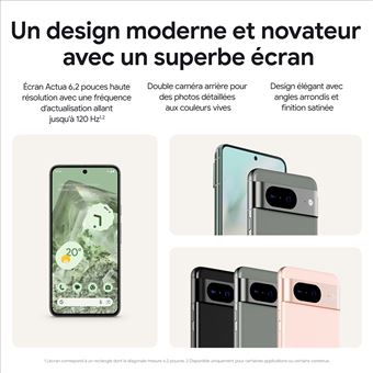 Smartphone Google Pixel 8 6.2