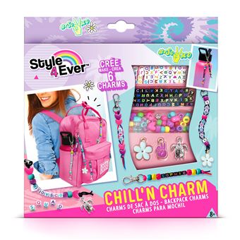 Jeu créatif Style For Ever Charms Créatifs pour sac à dos