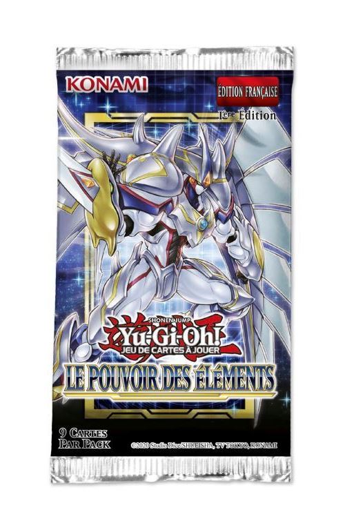 Jeu de cartes Konami Yugioh! Booster Power of the elements