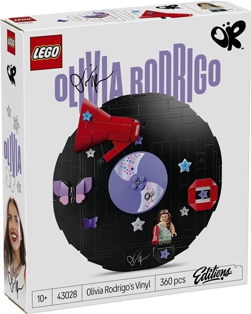 Lego Lego® Editions Music 43028 Le Vinyle D'Olivia Rodrigo