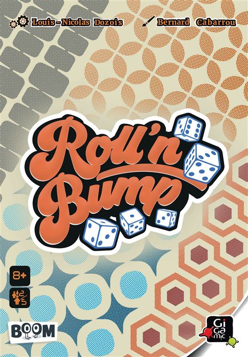 Jeu de Stratégie Gigamic Roll N Bump – Collection de Dés, 20 Min