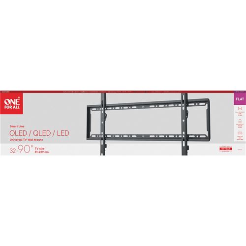 Support mural TV SMART WM2615 Fixe Distance au mur 22 mm TV 32 à 90 pouces - vue 3