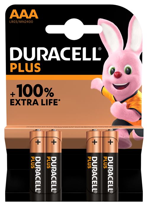 Duracell - Piles Alcalines AAA - Pack de 4 - 1.5V LR03 - Image 3