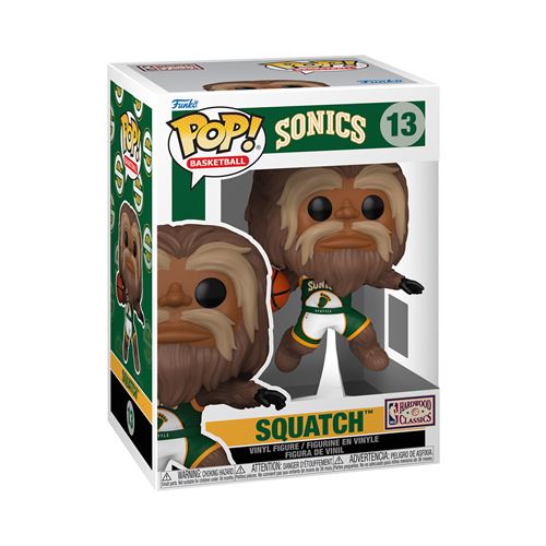 Figurine Funko Pop NBA Mascots Sonics Squatch™ - vue 1