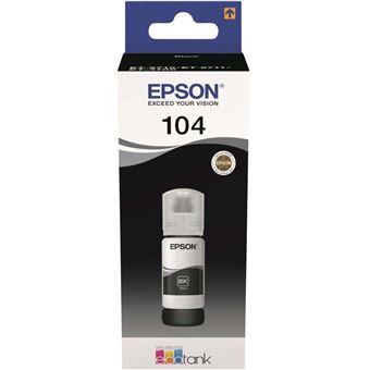 Cartouche d’encre Epson Ecotank Série 104 Noir