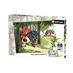 Puzzle 60 pièces Nathan Le Petit Chaperon Rouge