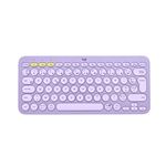 Logitech K380 Clavier sans fil Bluetooth Multidispositif - Lavender Lemonade