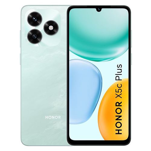Smartphone Honor x5c plus vert 6.74 pouces RAM 4 Go 128 Go