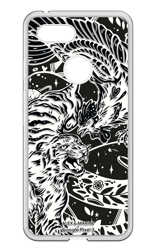 Coque Big Ben Connected Alex et Marine pour Google Pixel 3 XL