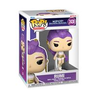 Figurine Funko Pop Animation KPop Demon Hunters Rumi with Chase Modèle aléatoire