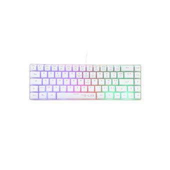 Clavier Gaming Azerty The G-Lab Blanc - 1