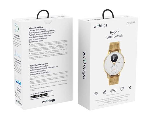 WITHINGS STEEL HR OR Smartwatch Einkauf Preis fnac Schweiz
