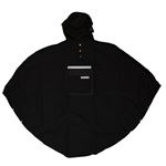 Accessoire de glisse urbaine The peoples poncho Noir Poncho