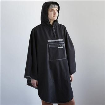 Accessoire de glisse urbaine The peoples poncho Noir Poncho