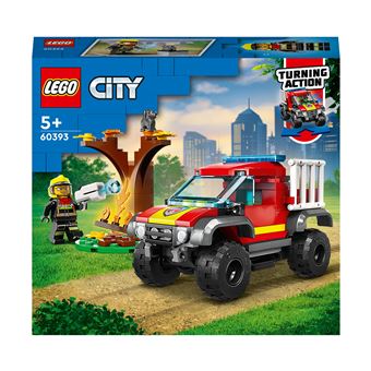 LEGO City 4208 Le camion de pompier tout-terrain au meilleur prix