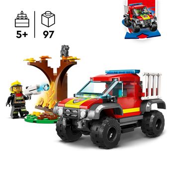LEGO City 60393 - Sauvetage en tout-terrain des pompiers