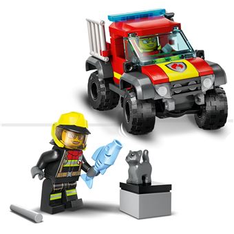 LEGO City 60393 - Sauvetage en tout-terrain des pompiers
