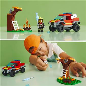 LEGO City 60393 - Sauvetage en tout-terrain des pompiers