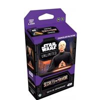 Carte à collectionner Star Wars Unlimited Deck Secrèts du Pouvoir Chancelier Palpatine