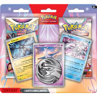 Cartes à collectionner Pokémon Pack 2 boosters Blister - Carte à