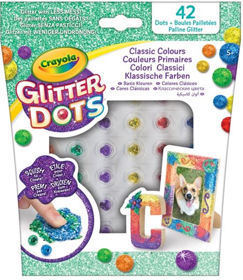 Kit créatif Goliath Glitter Dots Single Serve Classic and Pastel Modèle aléatoire