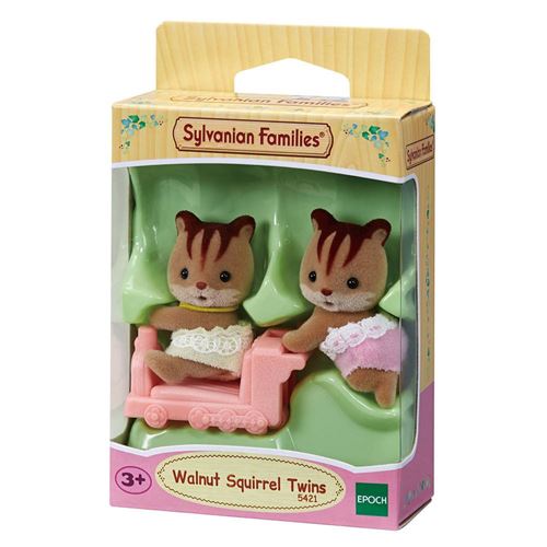 Figurines Sylvanian Families Les Jumeaux Ecureuil Roux Moyenne Figurine Achat Prix Fnac