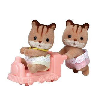 Figurines Sylvanian Families Les jumeaux écureuil roux