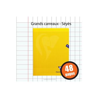 CLAIRFTN CAH MIMESYS 24X32 48P SY JAUNE