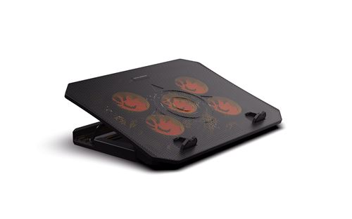 Support ventilé gaming Nova Gaming GA115 Uranus Noir et Orange pour ordinateur