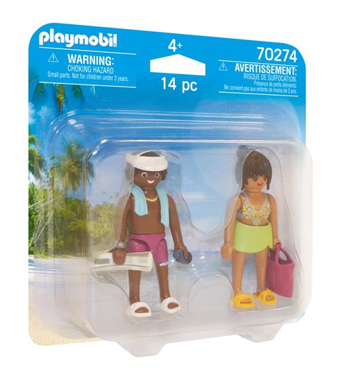 Playmobil Playmo Beach Hotel 70274 Couple De Vacanciers