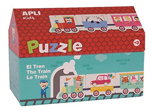 Puzzle 20 pièces Apli Kids Le train