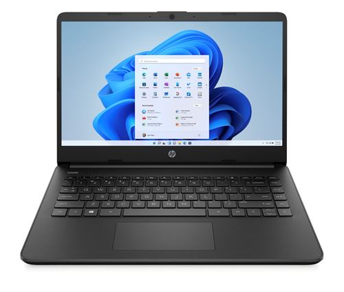 Pc Ultra-Portable Hp 14S-Dq0053Nf 14" Intel Celeron N4120 8 Go Ram 128 Go Ssd Noir Ébène