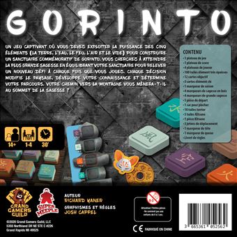 Jeu de stratégie Super Meeple Gorinto