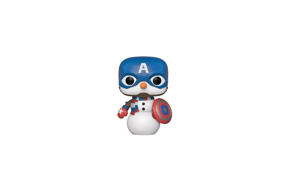 Funko POP! Marvel Holiday CAP SNOWMAN (Captain America) #532 Vinyl