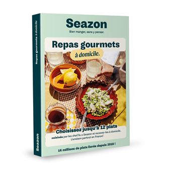 Coffret cadeau Seazon Repas gourmets à domicile - 1