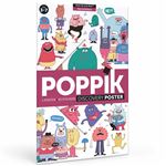 Jeu créatif Poppik Discovery Sticker Les émotions